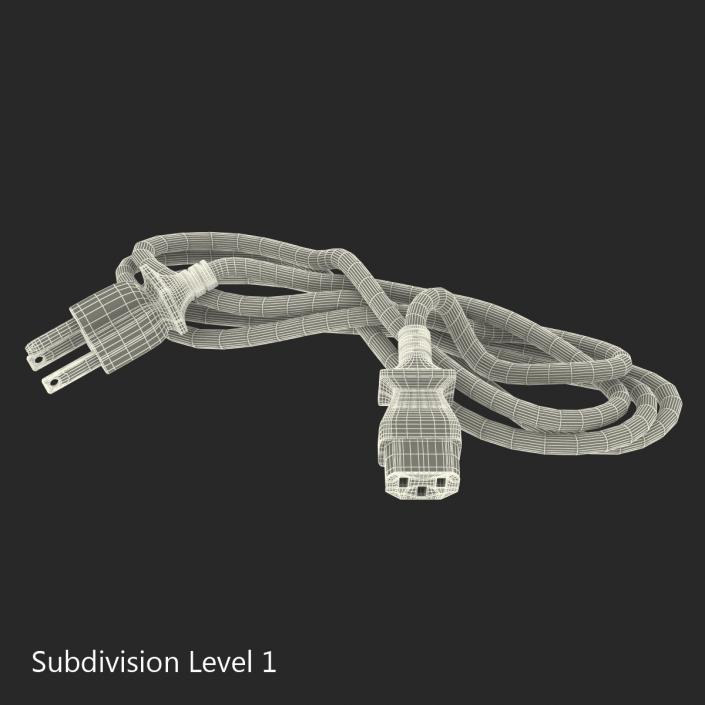 3D model Power Cord